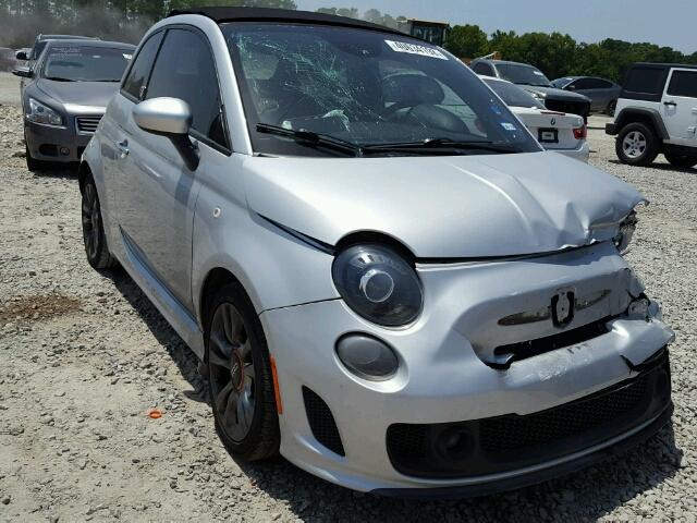 3C3CFFJH6ET188489 - 2014 FIAT 500 ABARTH SILVER photo 1