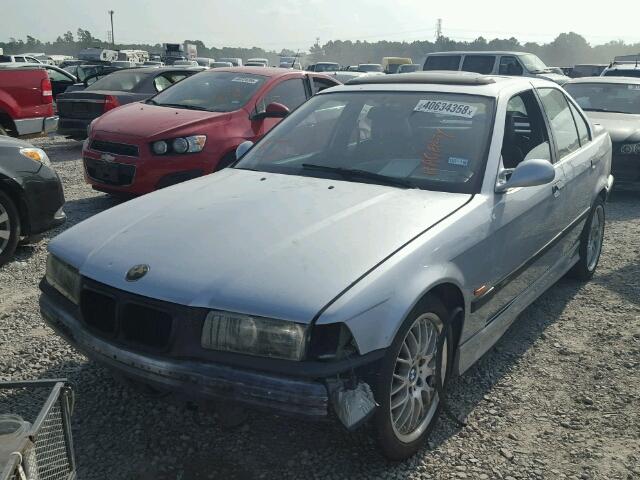 WBSCD0328VEE11568 - 1997 BMW M3 AUTOMAT SILVER photo 2