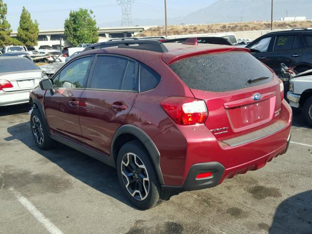 JF2GPADC4HH230174 - 2017 SUBARU CROSSTREK MAROON photo 3