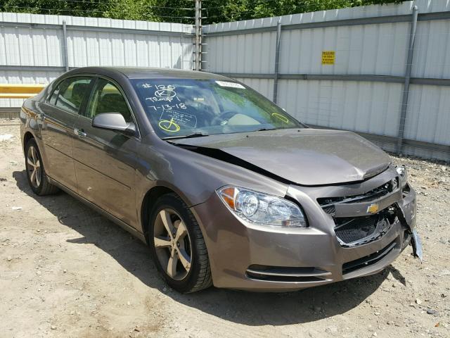 1G1ZC5E08CF119588 - 2012 CHEVROLET MALIBU 1LT BEIGE photo 1