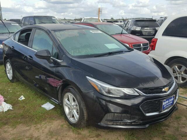 1G1BE5SM3H7100256 - 2017 CHEVROLET CRUZE LT BLACK photo 1