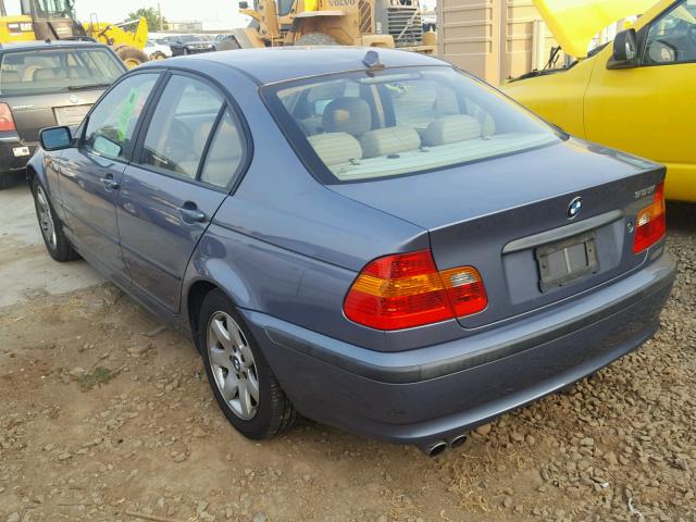 WBAAZ33485KP91509 - 2005 BMW 325 IS SUL BLUE photo 3