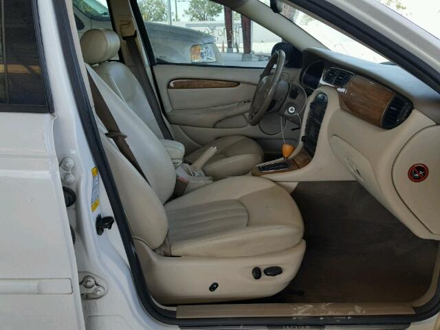 SAJEA51D03XC98129 - 2003 JAGUAR X-TYPE WHITE photo 5