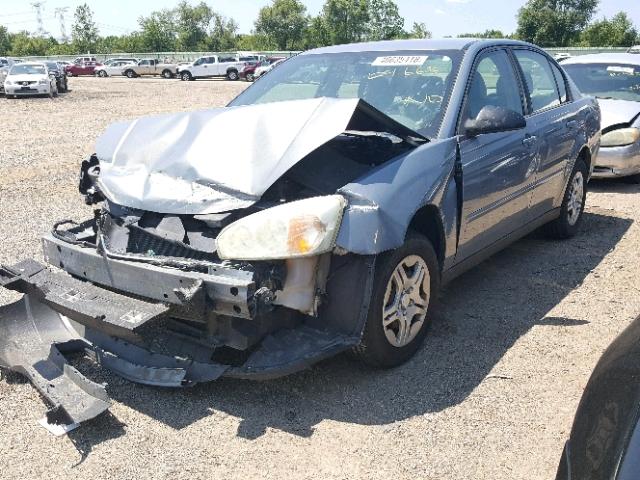 1G1ZS58F98F107704 - 2008 CHEVROLET MALIBU LS ლურჯი ფოტო 2