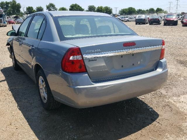 1G1ZS58F98F107704 - 2008 CHEVROLET MALIBU LS ლურჯი ფოტო 3