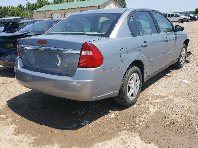 1G1ZS58F98F107704 - 2008 CHEVROLET MALIBU LS ლურჯი ფოტო 4