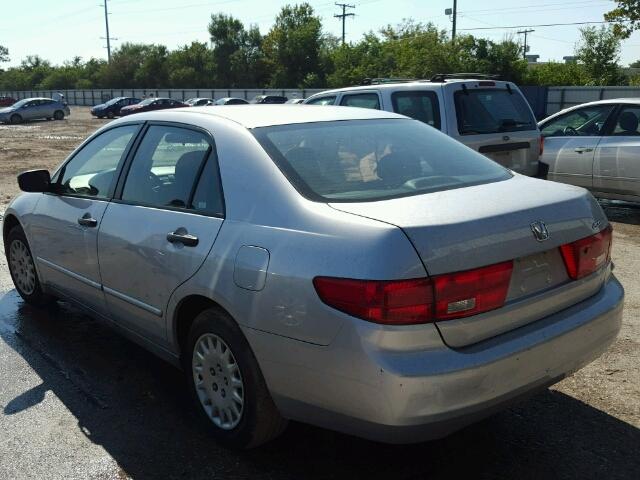 1HGCM56195A186476 - 2005 HONDA ACCORD DX SILVER photo 3