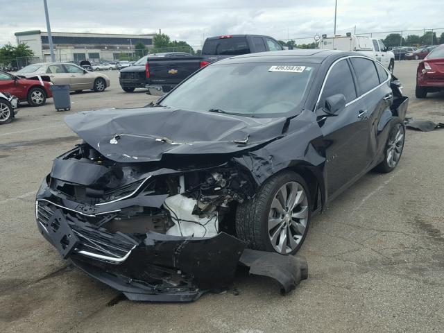 1G1ZH5SX2GF215337 - 2016 CHEVROLET MALIBU PRE 黑色 照片 2