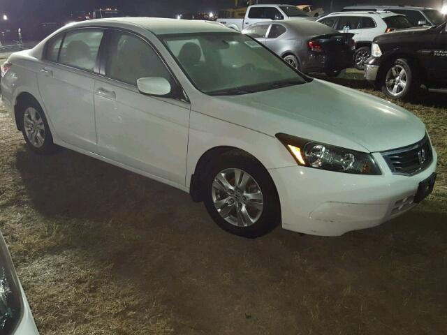 1HGCP26418A042070 - 2008 HONDA ACCORD WHITE photo 1