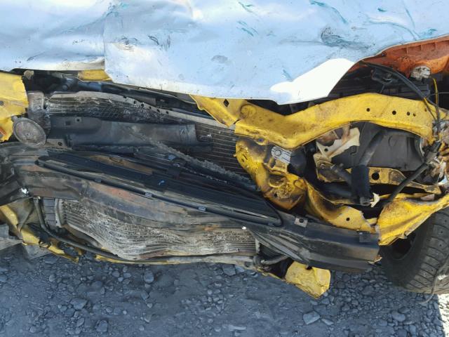 KL1TD62685B442047 - 2005 CHEVROLET AVEO BASE Żółty zdjęcie 7