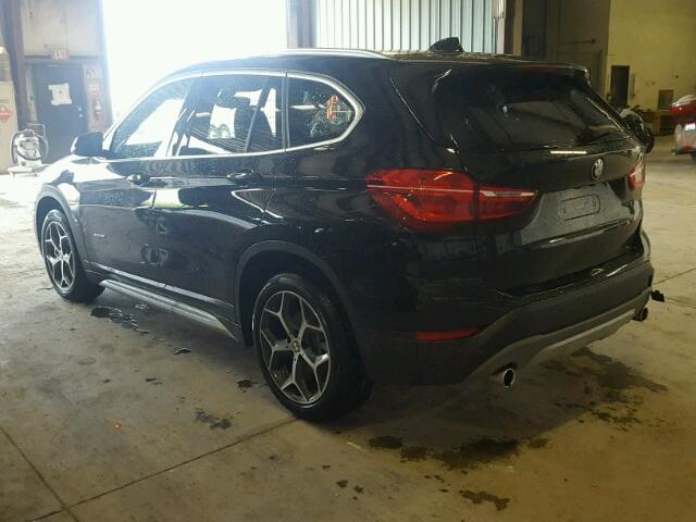 WBXHT3C31J5K31711 - 2018 BMW X1 XDRIVE2 BLACK photo 3