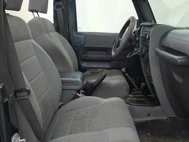 1J4FA54187L183433 - 2007 JEEP WRANGLER S Boz foto 5