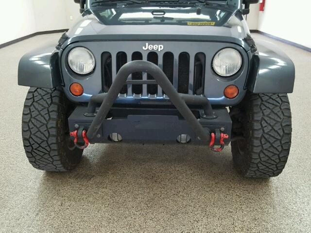 1J4FA54187L183433 - 2007 JEEP WRANGLER S Boz foto 9