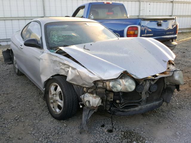 KMHJG25F81U244283 - 2001 HYUNDAI TIBURON SILVER photo 1