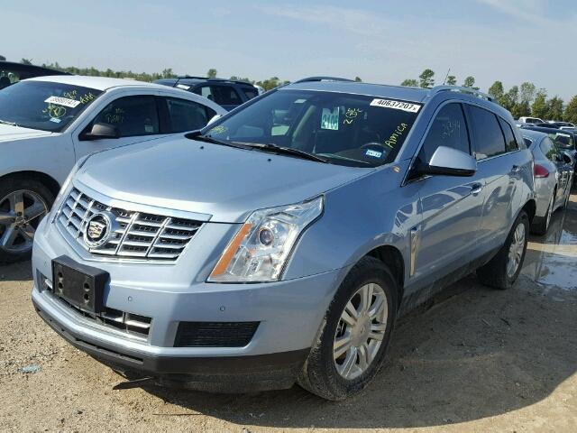 3GYFNCE38DS536087 - 2013 CADILLAC SRX LUXURY BLUE photo 2