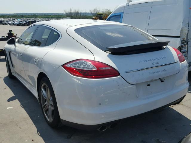 WP0AB2A77AL061528 - 2010 PORSCHE PANAMERA S WHITE photo 3