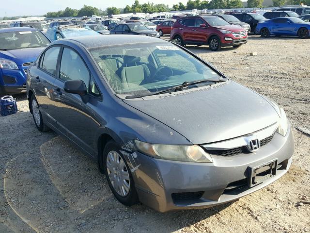 19XFA1F34AE010389 - 2010 HONDA CIVIC VP GRAY photo 1