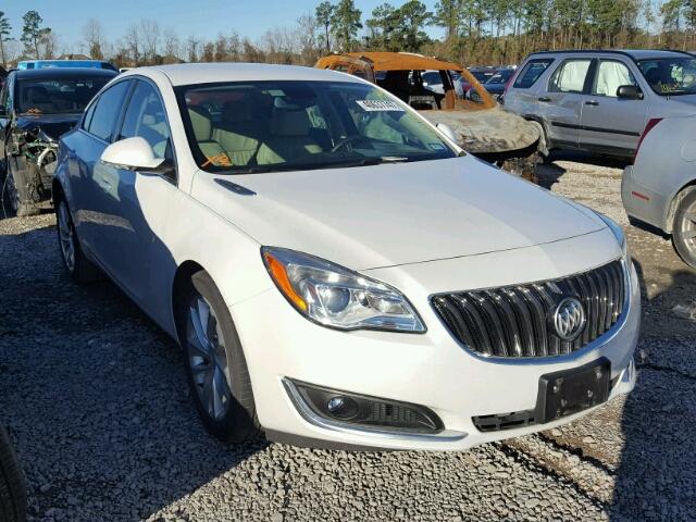 2G4GK5EX6G9123499 - 2016 BUICK REGAL WHITE photo 1