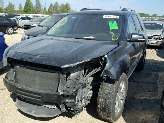 1GKKVRKD1DJ205619 - 2013 GMC ACADIA SLT შავი ფოტო 2