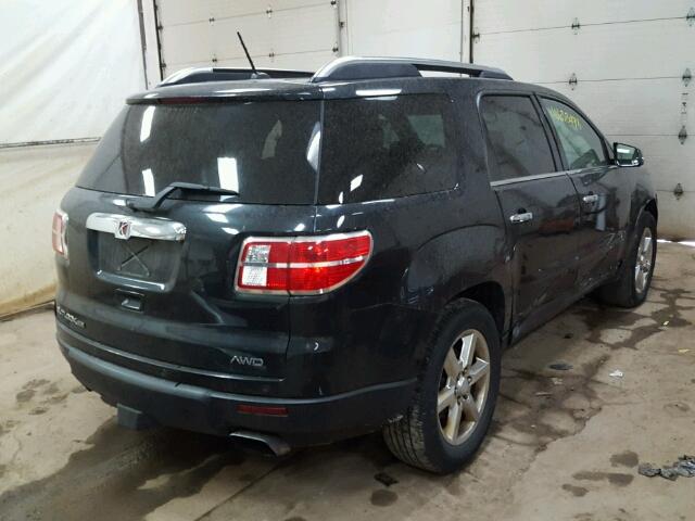 5GZEV33778J111893 - 2008 SATURN OUTLOOK XR შავი ფოტო 4