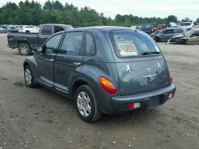 3C4FY48B14T213869 - 2004 CHRYSLER PT CRUISER GREEN photo 3