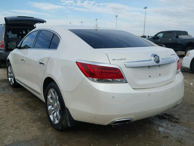 1G4GE5EV2AF246947 - 2010 BUICK LACROSSE WHITE photo 3