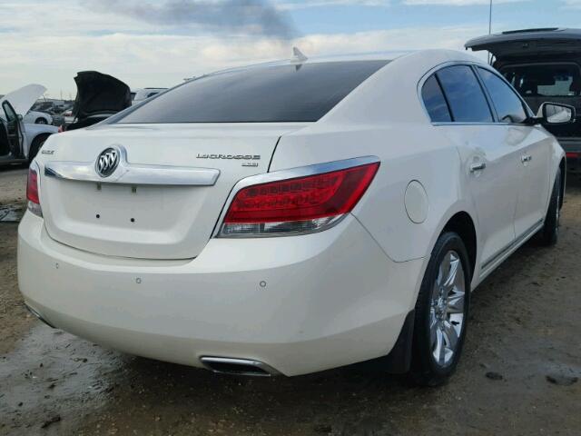 1G4GE5EV2AF246947 - 2010 BUICK LACROSSE WHITE photo 4