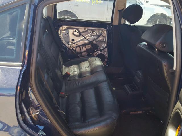 WVWPD23B6YE140676 - 2000 VOLKSWAGEN PASSAT GLX BLUE photo 6