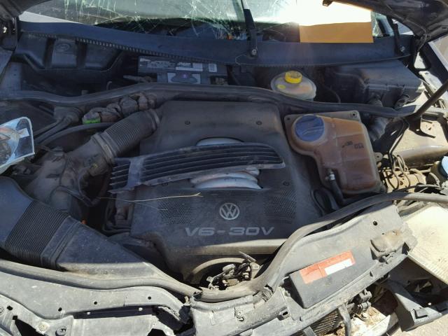 WVWPD23B6YE140676 - 2000 VOLKSWAGEN PASSAT GLX BLUE photo 7