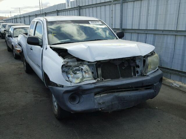 5TETX22N48Z573623 - 2008 TOYOTA TACOMA WHITE photo 1