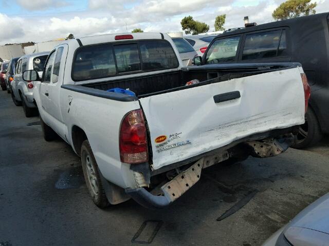 5TETX22N48Z573623 - 2008 TOYOTA TACOMA WHITE photo 3