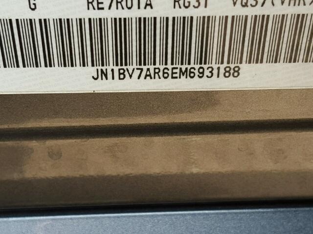 JN1BV7AR6EM693188 - 2014 INFINITI Q50 BASE Сірий фото 10