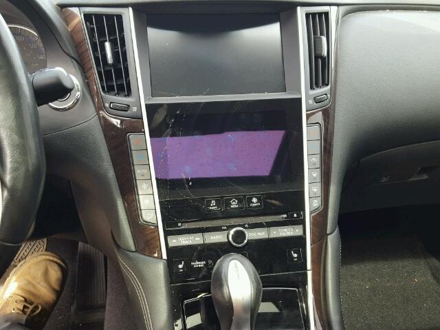 JN1BV7AR6EM693188 - 2014 INFINITI Q50 BASE Сірий фото 9