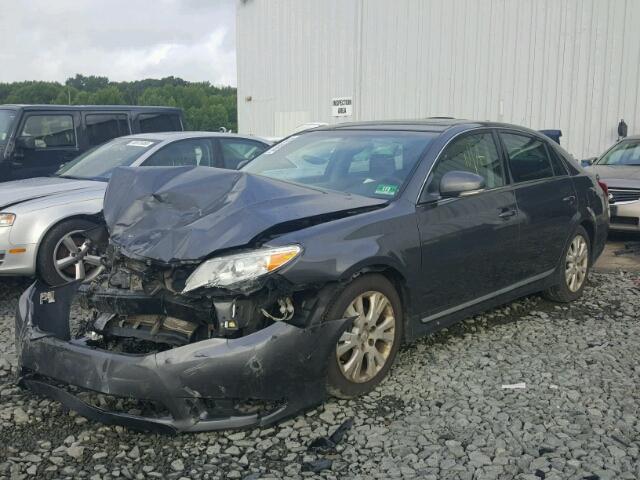 4T1BK3DB0BU436886 - 2011 TOYOTA AVALON BAS GRAY photo 2