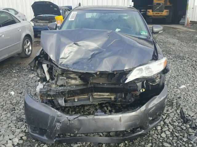 4T1BK3DB0BU436886 - 2011 TOYOTA AVALON BAS GRAY photo 9