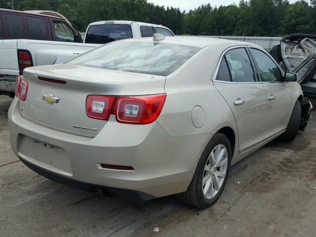 1G11F5SL8FF335609 - 2015 CHEVROLET MALIBU LTZ 棕色 照片 4