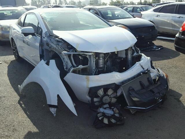 2HGFG3B05EH506397 - 2014 HONDA CIVIC EXL WHITE photo 1