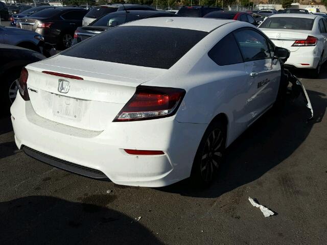 2HGFG3B05EH506397 - 2014 HONDA CIVIC EXL WHITE photo 4