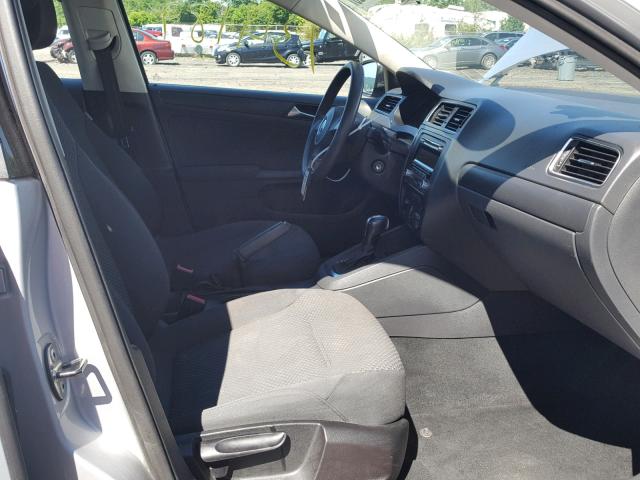 3VW2K7AJ0BM075409 - 2011 VOLKSWAGEN JETTA BASE 银色 照片 5