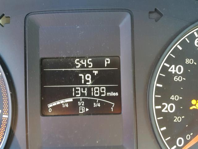 3VW2K7AJ0BM075409 - 2011 VOLKSWAGEN JETTA BASE 银色 照片 8