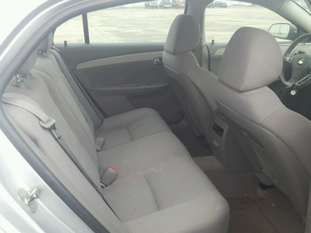 1G1ZB5EB4AF253306 - 2010 CHEVROLET MALIBU LS ვერცხლისფერი ფოტო 6