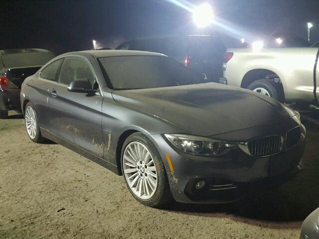 WBA3N3C57EK231140 - 2014 BMW 428 GRAY photo 1