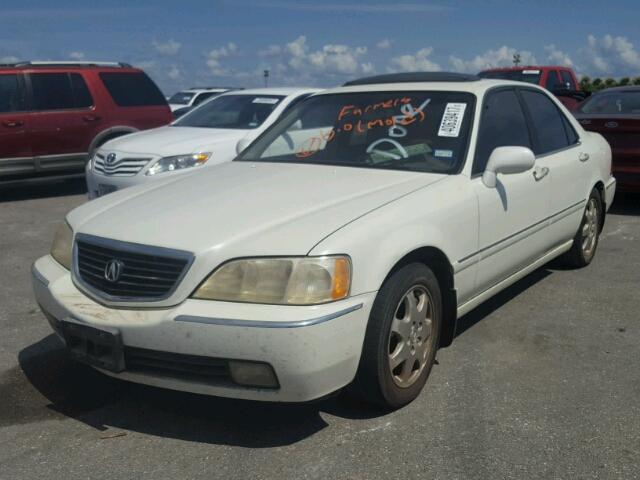 JH4KA96512C005978 - 2002 ACURA 3.5RL WHITE photo 2