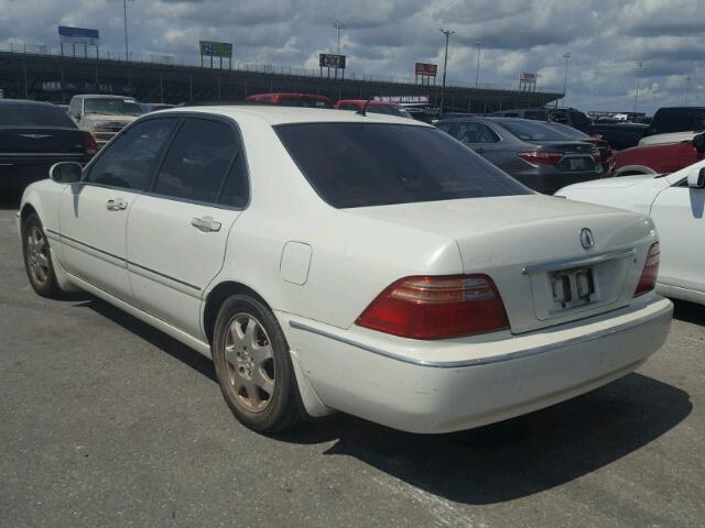 JH4KA96512C005978 - 2002 ACURA 3.5RL WHITE photo 3