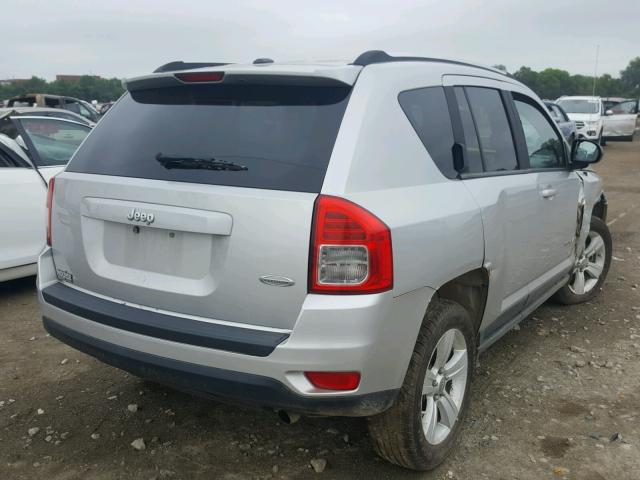 1J4NT1FB8BD253228 - 2011 JEEP COMPASS SP SILVER photo 4