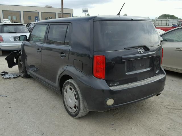 JTLKE50E581025179 - 2008 TOYOTA SCION XB Schwarz Foto 3