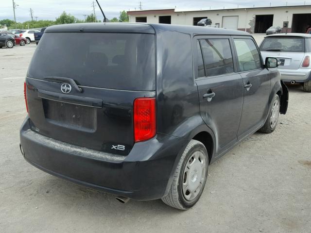 JTLKE50E581025179 - 2008 TOYOTA SCION XB Schwarz Foto 4