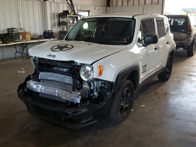 ZACCJBAB8HPF93974 - 2017 JEEP RENEGADE S 白色 照片 2