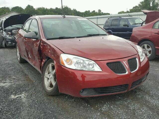 1G2ZG57N394130687 - 2009 PONTIAC G6 RED photo 1