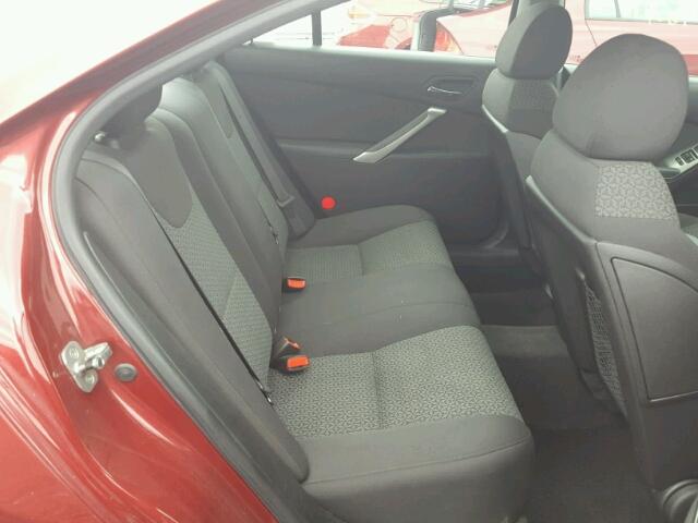 1G2ZG57N394130687 - 2009 PONTIAC G6 RED photo 6